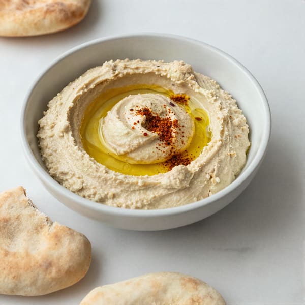 Silky hummus