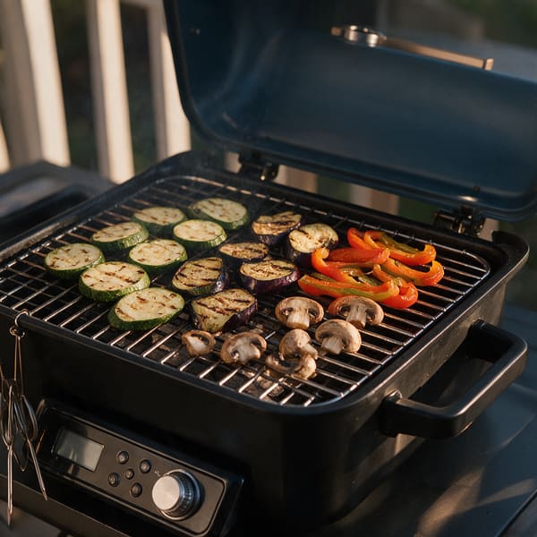 Grilled veggie platter