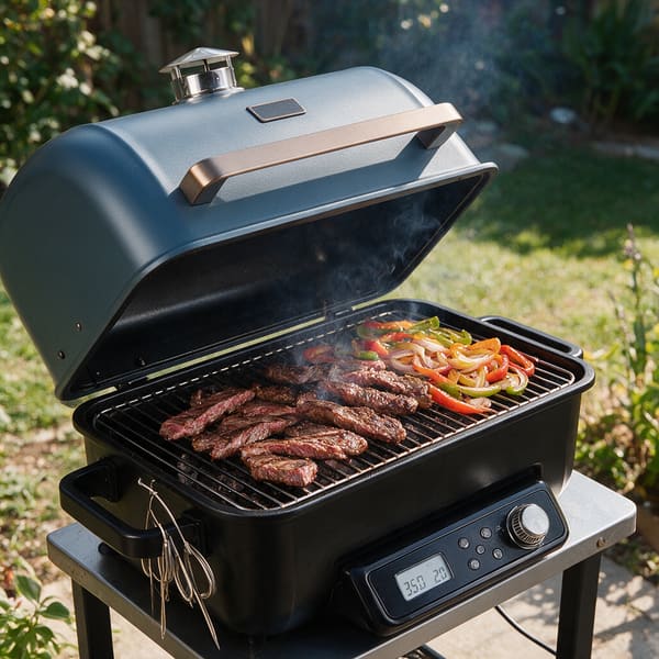 Steak fajitas