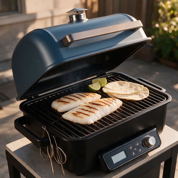 Grilled fish tacos