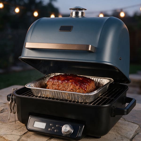 Smoky BBQ meatloaf