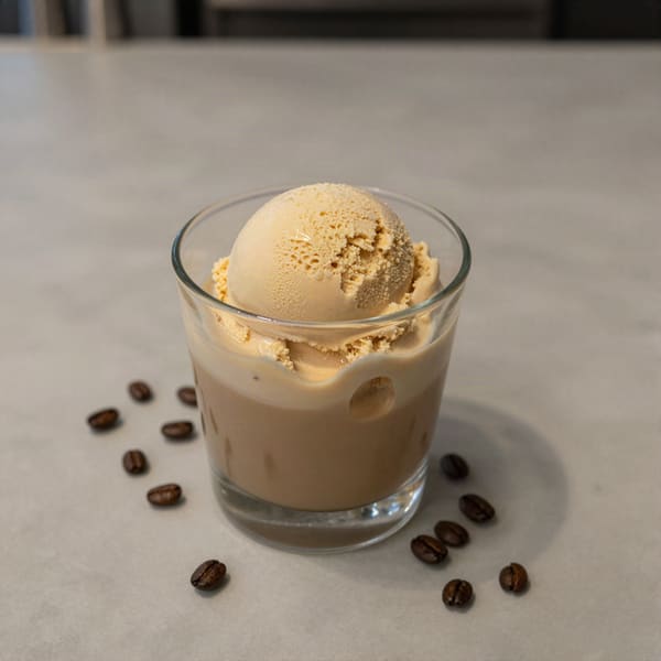 White Russian ice cream