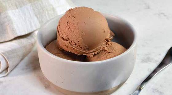Triple chocolate gelato