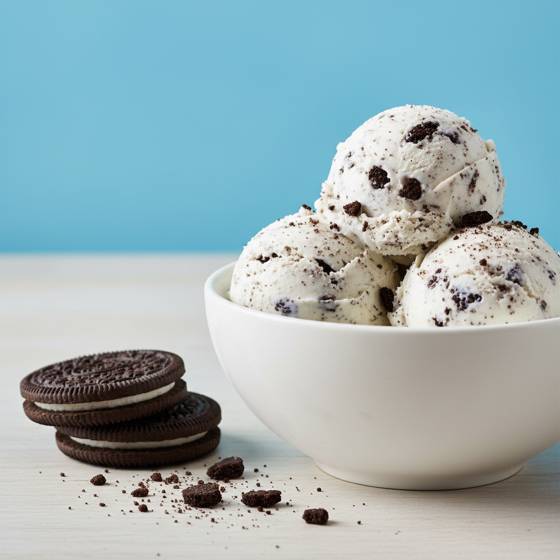 Cookies & cream protein ice cream
