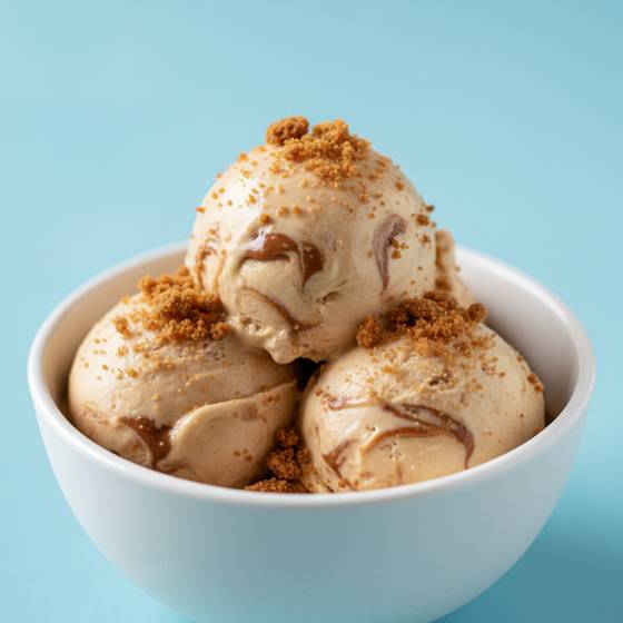 Cookie butter protein ice cream