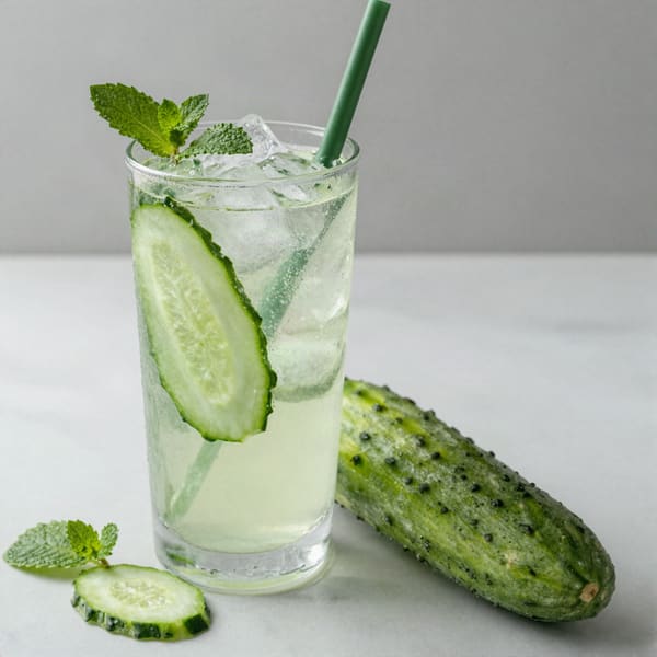 Cucumber mint spritz
