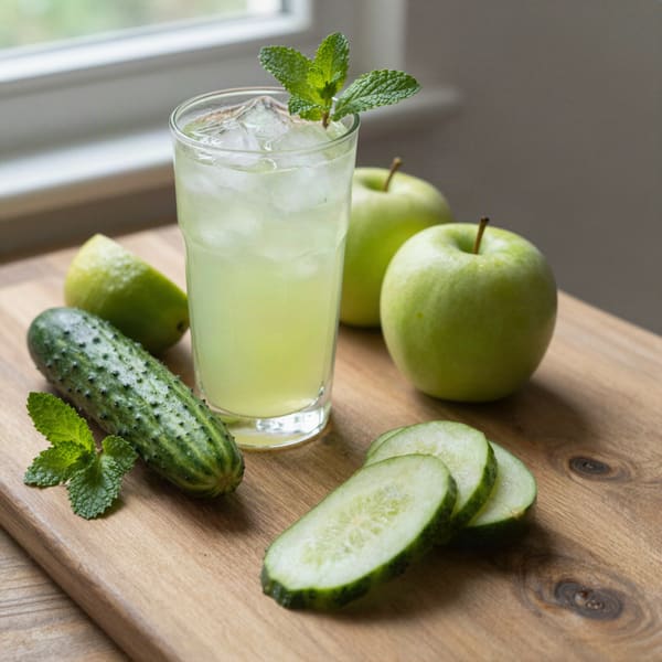Cucumber apple mint